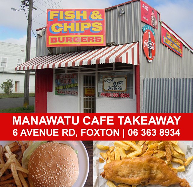 Manawatu Cafe Takeaway - Foxton School